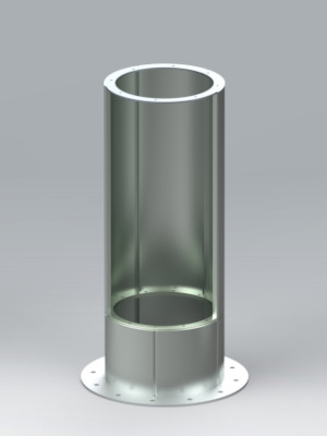 Segmentiert – Flanschteilung innen